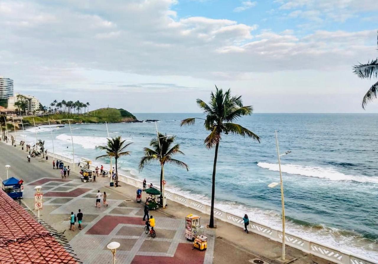 Belissimo Flat Direto Na Praia Da Barra - Flat Beira Mar No Circuito Do Carnaval Salwador Zewnętrze zdjęcie